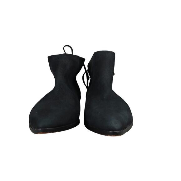 Splendid Shoes Womens 6 Bootie Niva Black Suede Leather Pointed Toe Ankle Boots - Picture 3 of 16